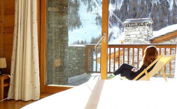 Chalet Amelie, Val d'Isere, Bedroom Balcony